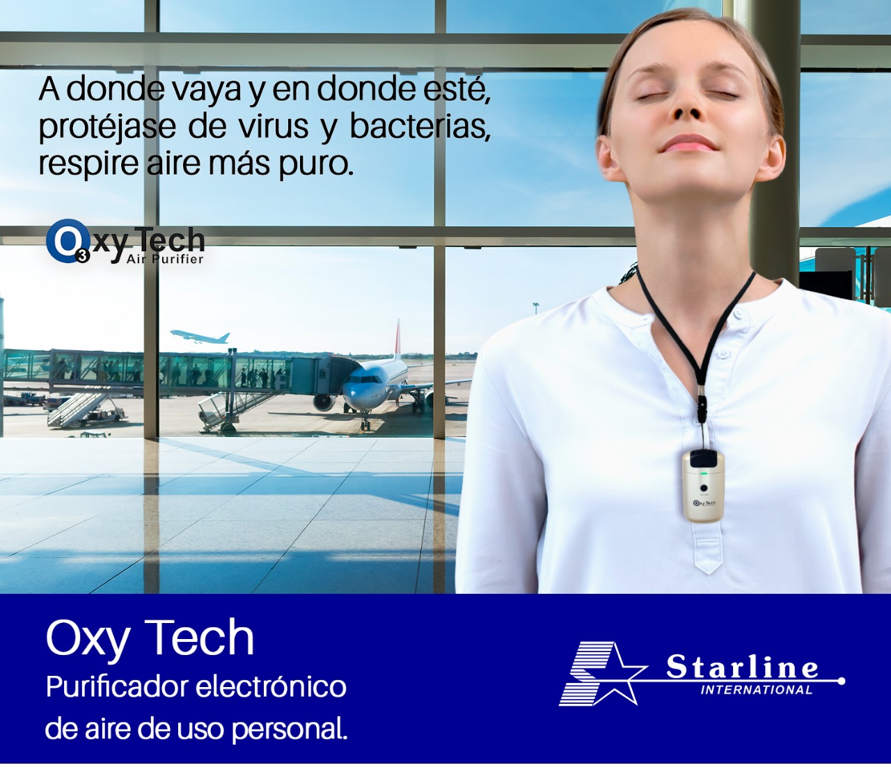 OXY TECH PERSONAL OXT-P2 RECARGABLE